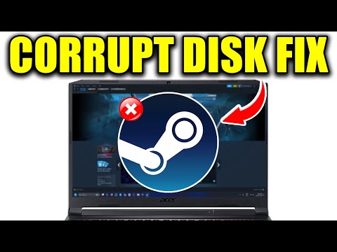 How to Fix Steam Corrupt Disk Error (Best Method!)