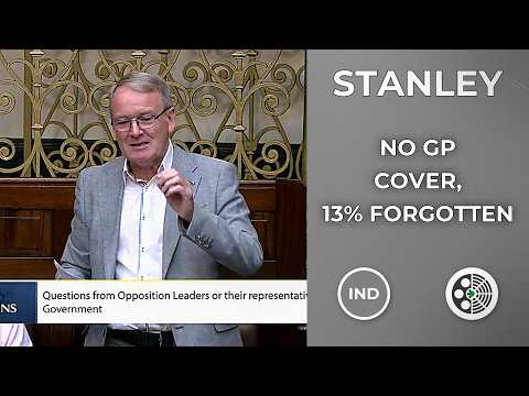 Brian Stanley: Medical Card Thresholds Stuck in 1980s