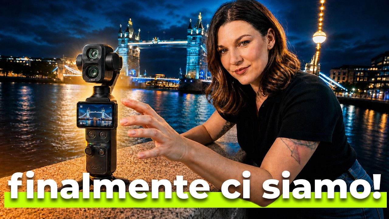 DJI Osmo Pocket 4P: FINALMENTE ci siamo