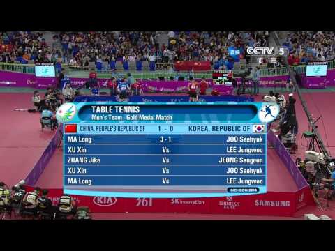 2014 Asian Games MT-Final: CHINA Vs KOREA [HD] [Full Match/Chinese]