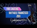 Raffaele Francesco ZICH ITA Junior Men Free Skating Ljubljana 2024