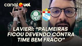 LAVIERI: PALMEIRAS NÃO DEVERIA PRECISAR DE PÊNALTI ‘À LÁ ARRASCAETA’ PARA GANHAR DO SPORTING CRISTAL
