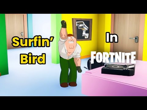 Recreating Family Guy scenes but in Fortnite: Surfin’ Bird ????