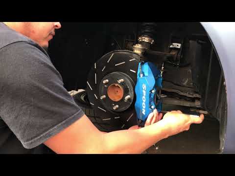 S2000 Spoon caliper install