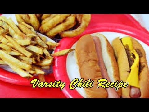 Varsity Chili Recipe