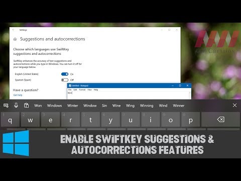 How to Enable SwiftKey Suggestions & Autocorrections Features on Windows 10
