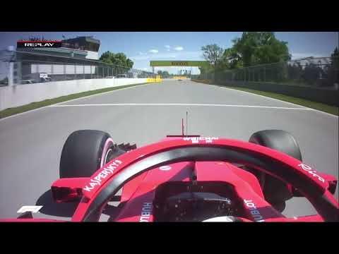 Sebastian Vettel's Pole Lap | 2018 Canadian Grand Prix