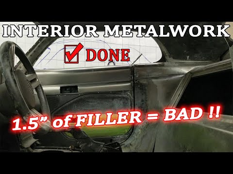 Interior Metalwork Finished & Filler Applied - Ep.64 | 1940 Ford Inspired Hardtop Coupe