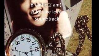 Anna Nalick-  Breathe(2 am) - A Lot Like Love Soundtrack