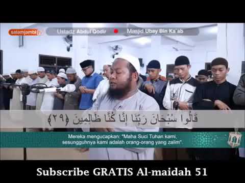 Suara Merdu Bacaan Al Quran Sampai Jamaah Menangis dan Menyentuh Hati