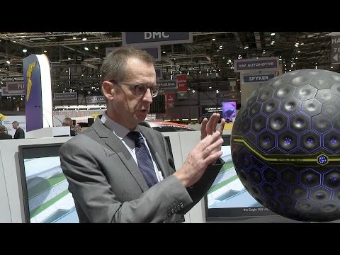 Goodyear Eagle 360 Urban Sphere Tire Concept at the Geneva Motor Show 2017