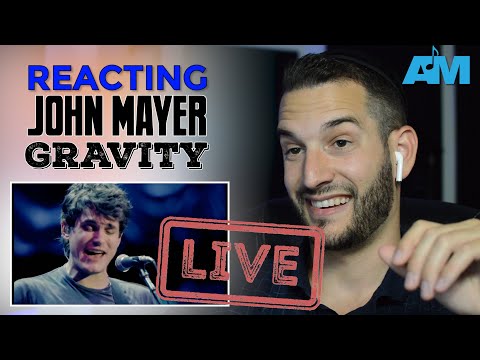 VOCAL COACH reacts to GRAVITY by JOHN MAYER (live)