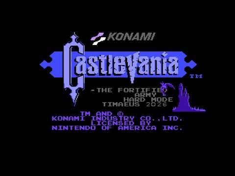 Sunday Longplay - Castlevania: The Fortified Army (NES ROM Hack)
