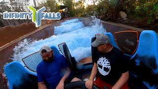 Infinity Falls 4K POV - SeaWorld Orlando