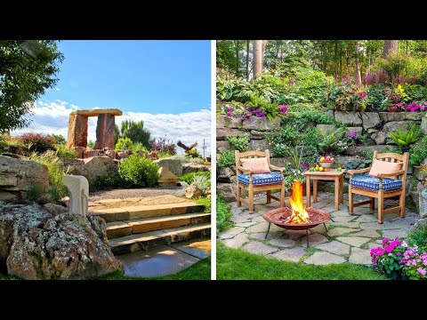 10+ Inspiring Rock Garden Ideas and How to Build Your Own 🪨 🏡