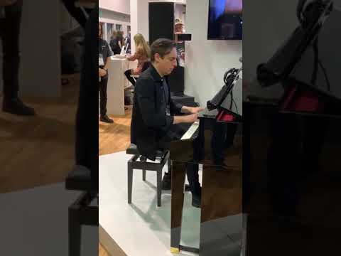 Yes Miscellany: 1/17/20 - Anaheim - Tom Brislin at NAMM improvising on a piano