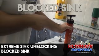 Extreme sink unblocking | Blocked sink