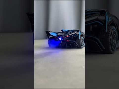1:24 Bugatti Bolide Alloy Model | Diecast Metal Supercar with Sound & Light
