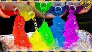 How To Make RAINBOW Instant Ice!