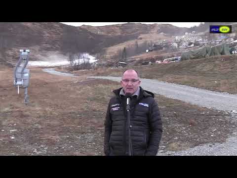 Snøkanona er i gang ved Sogndal Skisenter - Hodlekve. Intervju med Per Odd Grevsnes.