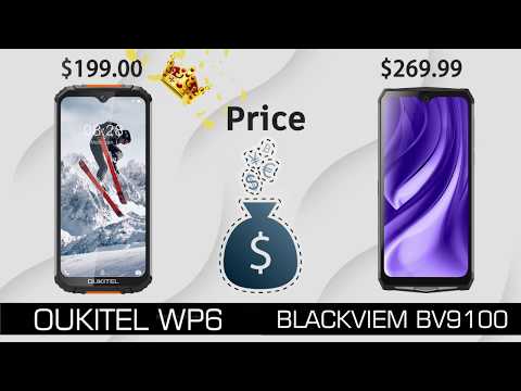 OUKITEL WP6 VS Blackview BV9100