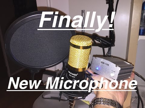 Neewer NW800 mic overview, connection,  and sound comparison