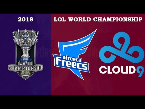 AFS vs C9 @Map2 Quarterfinals | LoL VODs | World Championship 2018 (20.10.2018)
