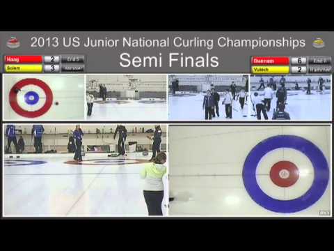 CURLING US Jr. Nationals 2013 - Semi Finals.avi
