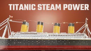 Titanic Trivia - Boiler funnels - Steam #Shorts