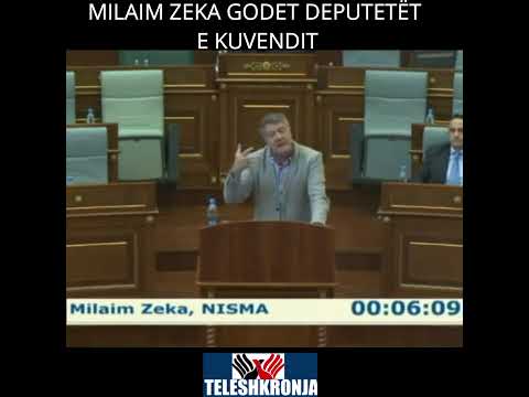 Powerful Speech by Milaim Zeka in the Assembly | Teleshkronja Post