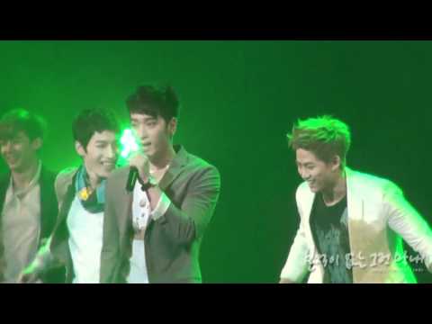 110403 2PM 2nd Fanmeeting Chansung  I'll Be Back Cut Cam
