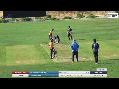 Team Blue vs Team Orange in USAC JR Zonal 2023 - West U17 - Sep 16, 2023