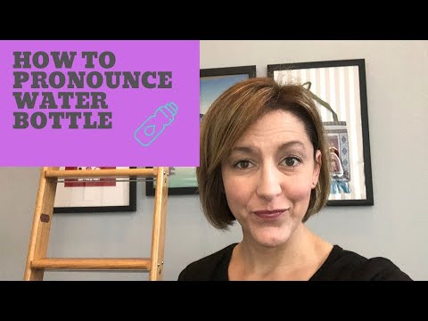 Learn how to Pronounce WATER BOTTLE  in American English - Pronunciation Lesson #learnenglish