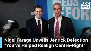 Nigel Farage Press Conference: UK Election Cancellations And Party Realignment | DRM News | AC1F