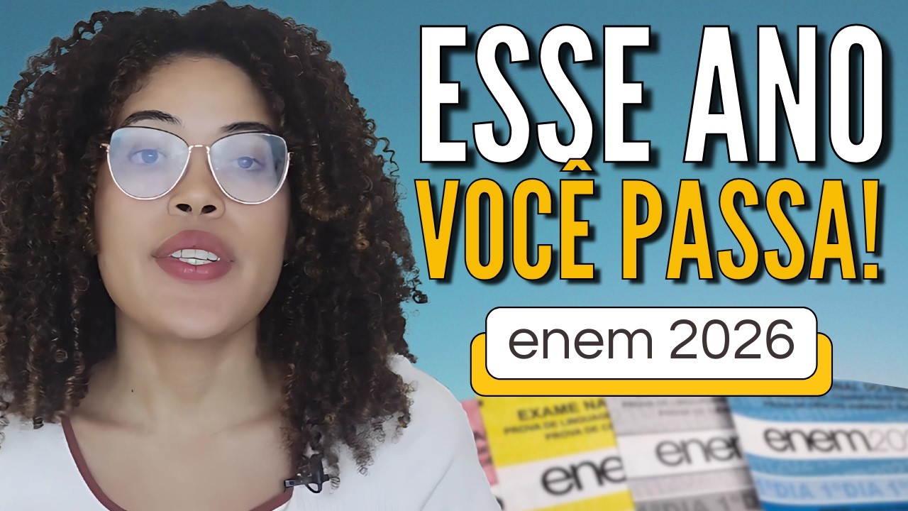 Como estudar para o ENEM 2025 do ZERO a partir de ABRIL!