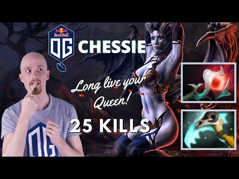 OG vs OG.Seed | CHESSIE - Queen Of Pain PRO MID - DOTA 2 7.26 GAMEPLAY