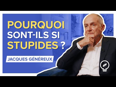 LA BÊTISE A PRIS LE POUVOIR ! COMPRENDRE LE CERVEAU DE NOS « ÉLITES » - Jacques Généreux