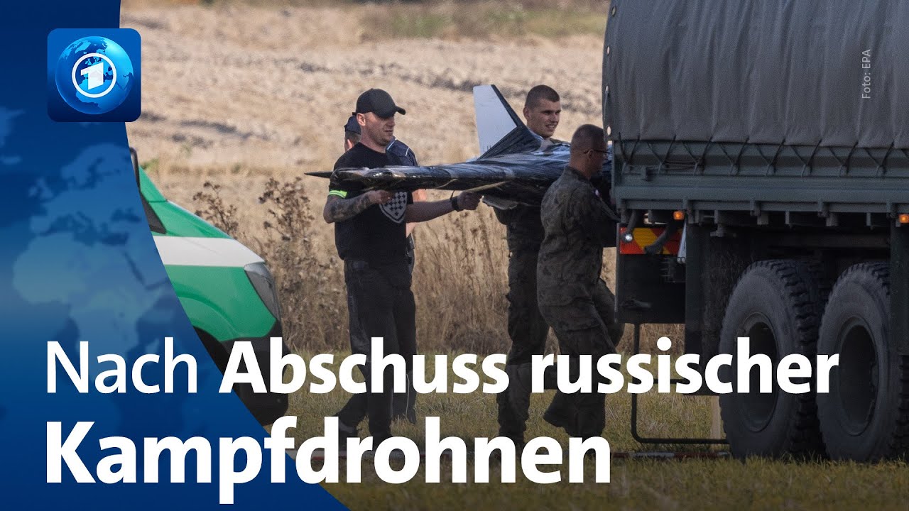 🌍tagesschau24 Top-Thema, 10.9.2025 | Polen schießt mutmaßlich russische Drohnen ab