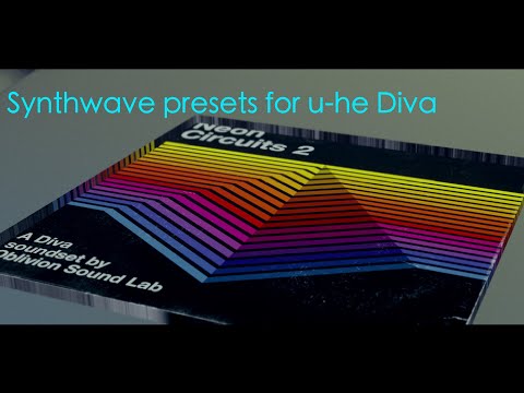 u-he Diva Synthwave patches