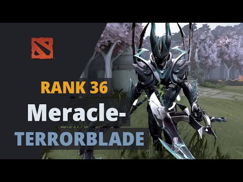 Meracle- (Rank 36) plays Terrorblade Dota 2 Full Game