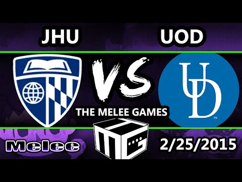 S@X - The Melee Games - University of Deleware Vs. Johns Hopkins! - SSBM - Melee