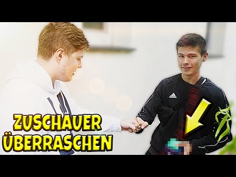 Zuschauer zu Hause überraschen mit FETTEM GESCHENK 😂😂