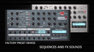 Video thumbnail for CFA-Sound - MonoGrizzly 2.0 Bass VST Synthesizer by CFA-Sound