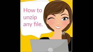 How To Unzip File In Pc/laptop Easily 2021 | Extract Files Free | In All Windows