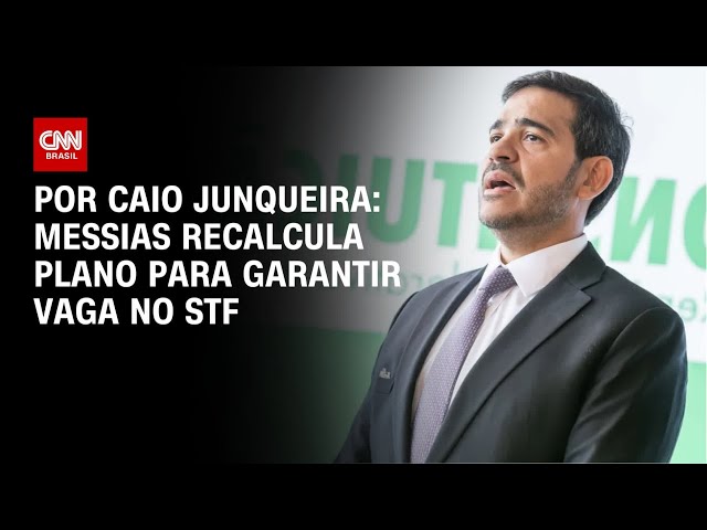 Jorge Messias recalcula plano para garantir vaga no STF | CNN PRIME TIME