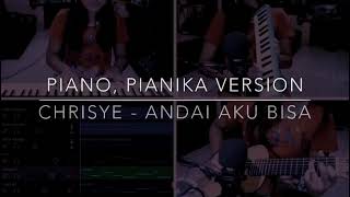 Download lagu Chrisye - Andai Aku Bisa | Piano , Pianika, Gitar Version | Short Cover mp3