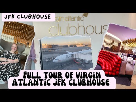 Nosso tour completo pelo Virgin Atlantic Clubhouse em Nova York JFK