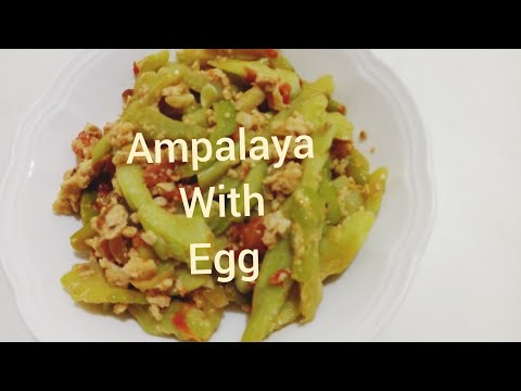 Ampalaya with Eggs (panlasang pinoy)
