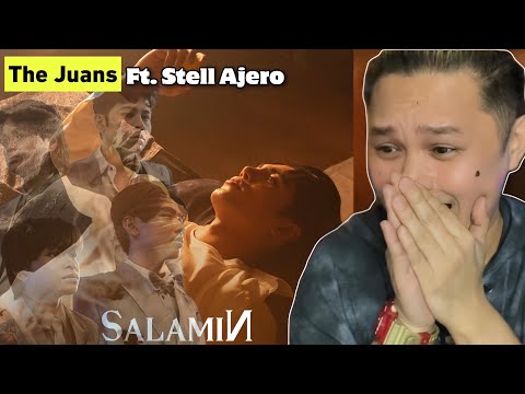 Salamin ft. Stell Ajero [Official Music Video] - The Juans [REACTION]