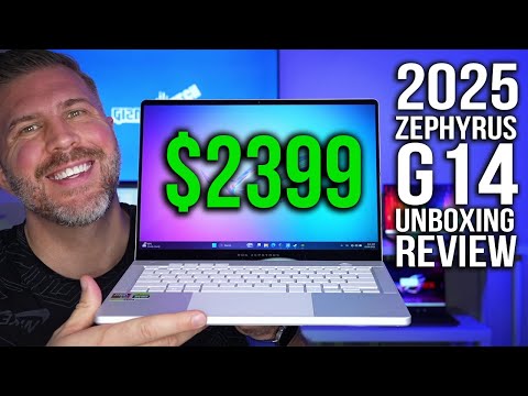2025 Zephyrus G14 (RTX 5070 TI) Unboxing Review! Still the Best Ultraportable Gaming Laptop?